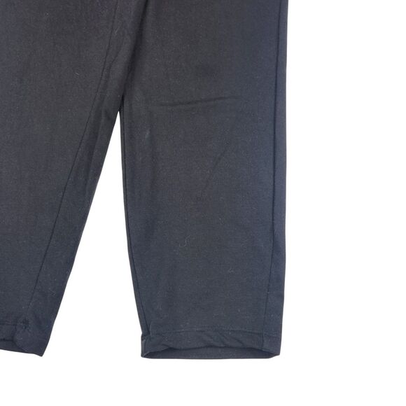 SUMMERSALT Pants Womens Small Black Pull On Softest French Terry Tie-Waist Pants - Picture 4 of 9